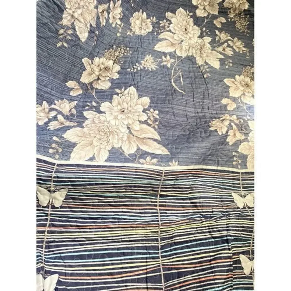 100% Cotton Feeling 3pcs Quilt Set -Full/ Queen